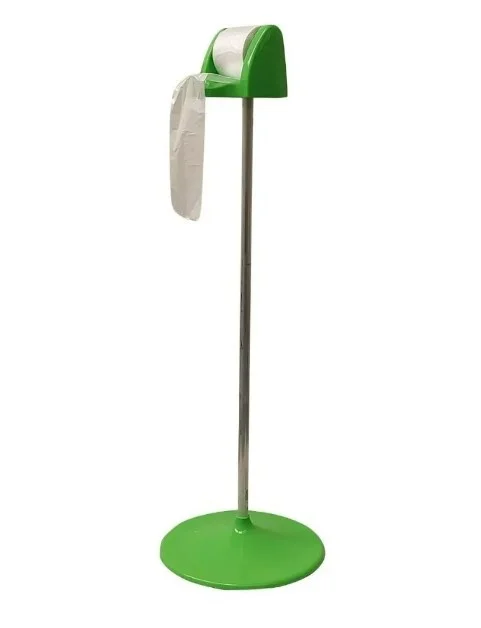 Pedestal Verde Para Piso Com Suporte